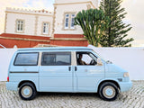Rent a Volkswagen T4 Camper van from Faro for Your van trip in Algarve Portugal
