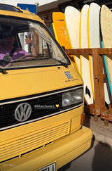 Alquila una autocaravana Volkswagen T3 Auto Sleeper en Faro para tu viaje por la costa del Algarve, Portugal