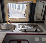 Rent a Camper Van mercedes MB 100 from Faro for Your van trip in Algarve coast Portugal