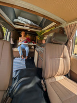 Rent a campervan Toyota Hiace Camper (4 pax) from Faro for Your van trip in Algarve coast Portugal