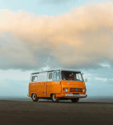 Rent a Campervan, Classic Combi Peugeot J9 (2pax) from Faro for Your van and surf trip in Algarve coast Portugal