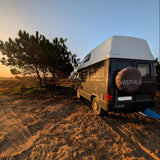 Rent a Camper Van mercedes MB 100 from Faro for Your van trip in Algarve coast Portugal