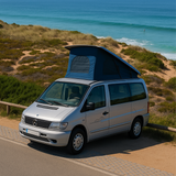 Mercedes Vito  Camper van to rent from Faro for Your van trip in Algarve Portugal