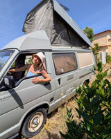 Rent a campervan Toyota Hiace Camper (4 pax) from Faro for Your van trip in Algarve coast Portugal