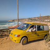 Rent a campervan  mercedes Vito from Faro for Your van trip in Algarve coast Portugal