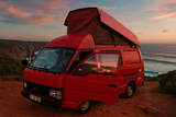 Coming soon Toyota hiace Camper van to rent from Faro for Your van trip in Algarve Portugal