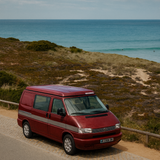 Volkswagen T4 Camper van to rent from Faro for Your van trip in Algarve coast Portugal