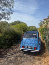 Rent a citroen 2cv Azul in Algarve Portugal