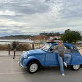 Rent a citroen 2cv Azul in Algarve Portugal