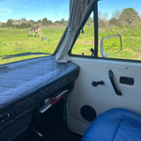 Rent a Campervan a icône Classic Combi Volkswagen T3 Westfalia (2pax) from Faro for Your van and surf trip in Algarve coast Portugal