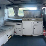 Rent a Campervan, Classic Combi Volkswagen T3 from Faro for Your van and surf trip in Algarve coast Portugal