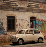 Rent a classic car Fiat 600D