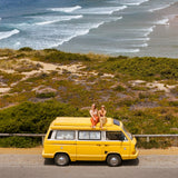 Rent a Camper van Volkswagen t3 Auto sleeper from Faro for Your van trip in Algarve coast Portugal