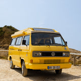 Rent a Camper van Volkswagen t3 Auto sleeper from Faro for Your van trip in Algarve coast Portugal