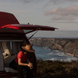 Rent a campervan classic (4 pax) VOLKSWAGEN T3 from Faro for Your van and surf trip in Algarve coast Portugal