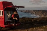 Rent a campervan classic (4 pax) VOLKSWAGEN T3 from Faro for Your van and surf trip in Algarve coast Portugal