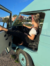 Rent a Blue Classics' s Campervan for your Road trip in Portimao - Algarve - Portugal for a Van life experience with a VOLKSWAGEN T3 CAMPERVAN