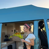 Rent a Blue Classics' s Campervan for your Road trip in Portimao - Algarve - Portugal for a Van life experience with a VOLKSWAGEN T3 CAMPERVAN