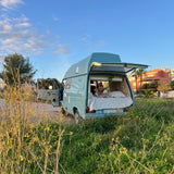 Rent a Blue Classics' s Campervan for your Road trip in Portimao - Algarve - Portugal for a Van life experience with a VOLKSWAGEN T3 CAMPERVAN