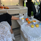 Rent a Blue Classics' s Campervan for your Road trip in Portimao - Algarve - Portugal for a Van life experience with a VOLKSWAGEN T3 CAMPERVAN