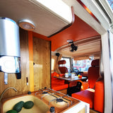 Rent a Campervan, Classic Combi Peugeot J9 (2pax) from Faro for Your van and surf trip in Algarve coast Portugal