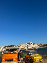 Rent a Campervan, Classic Combi Peugeot J9 (2pax) from Faro for Your van and surf trip in Algarve coast Portugal