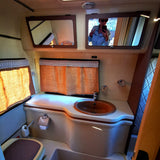 Rent a Campervan - Classic Citroen Le Voyageur (4pax) from Faro for Your van and surf trip in Algarve coast Portugal