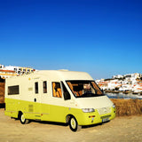 Rent a Campervan a Classic Mercedes Autostar (4pax) from Faro for Your van and surf trip in Algarve coast Portugal