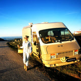 Rent a Campervan - Classic Citroen Le Voyageur (4pax) from Faro for Your van and surf trip in Algarve coast Portugal