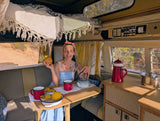 Rent a Camper van Volkswagen t3 Auto sleeper from Faro for Your van trip in Algarve coast Portugal