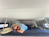 Rent a icĂ´ne Campervan Volkswagen LT31 Faro Algarve (4pax) for a road surf trip from Faro for Your van trip in Algarve coast Portugal