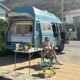 Rent a Blue Classics' s Campervan for your Road trip in Portimao - Algarve - Portugal for a Van life experience with a VOLKSWAGEN T3 CAMPERVAN