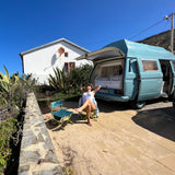 Rent a Blue Classics' s Campervan for your Road trip in Portimao - Algarve - Portugal for a Van life experience with a VOLKSWAGEN T3 CAMPERVAN