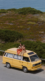 Rent a Camper van Volkswagen t3 Auto sleeper from Faro for Your van trip in Algarve coast Portugal