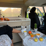 Rent a Blue Classics' s Campervan for your Road trip in Portimao - Algarve - Portugal for a Van life experience with a VOLKSWAGEN T3 CAMPERVAN