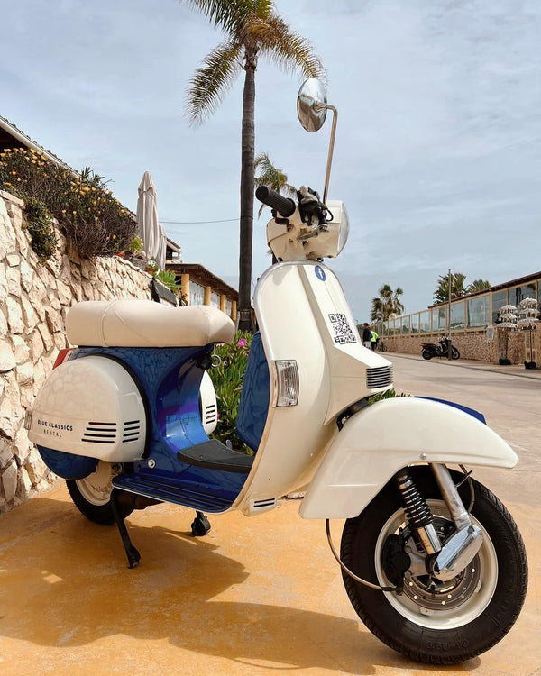 Explore the Algarve in Style: Vintage Bike and Scooter Rentals from Blue Classics