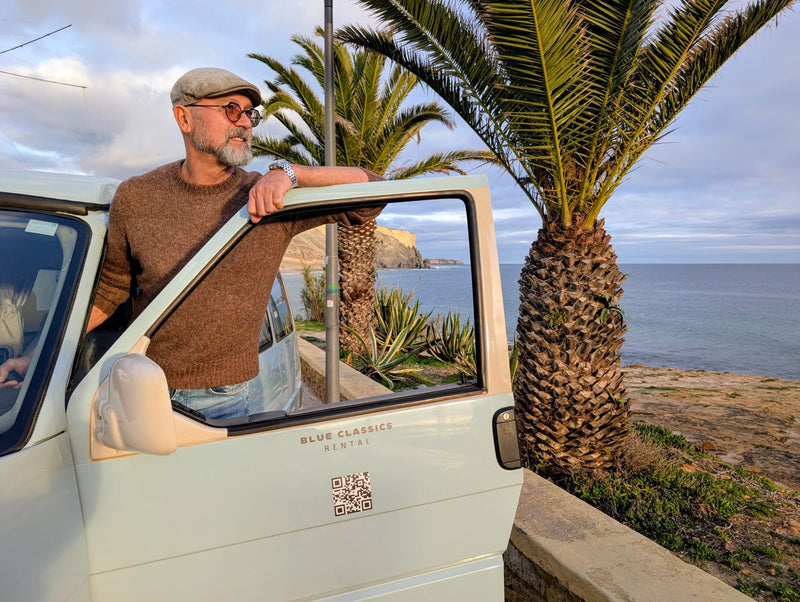 Rent a Volkswagen T4 Camper van from Faro for Your van trip in Algarve Portugal