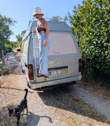 Rent a campervan  Toyota Hiace Camper (4 pax)  from Faro for Your van trip in Algarve coast Portugal