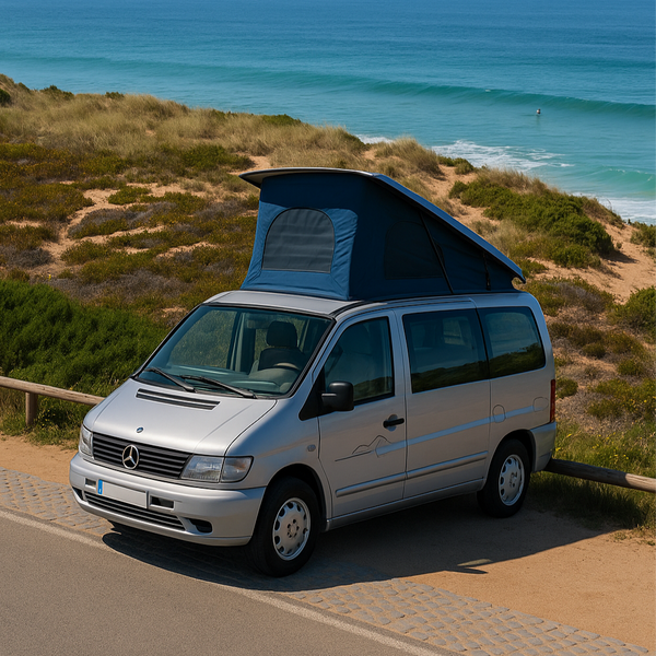 Mercedes Vito  Camper van to rent from Faro for Your van trip in Algarve Portugal