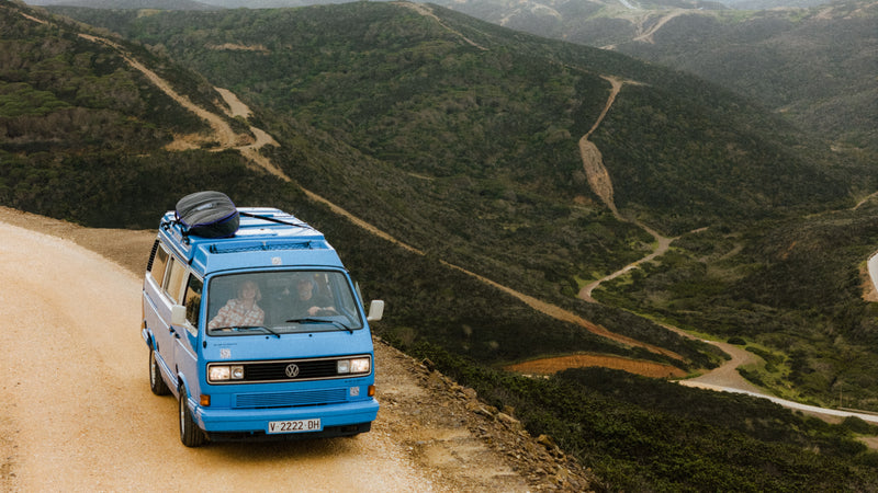 Rent a Campervan Classic Combi (4pax) Volkswagen T3  Azul, Faro - Algarve - Portugal