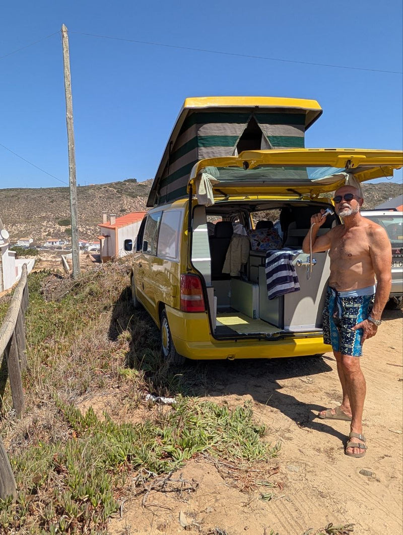 Rent a campervan  mercedes Vito in the Algarve Coast