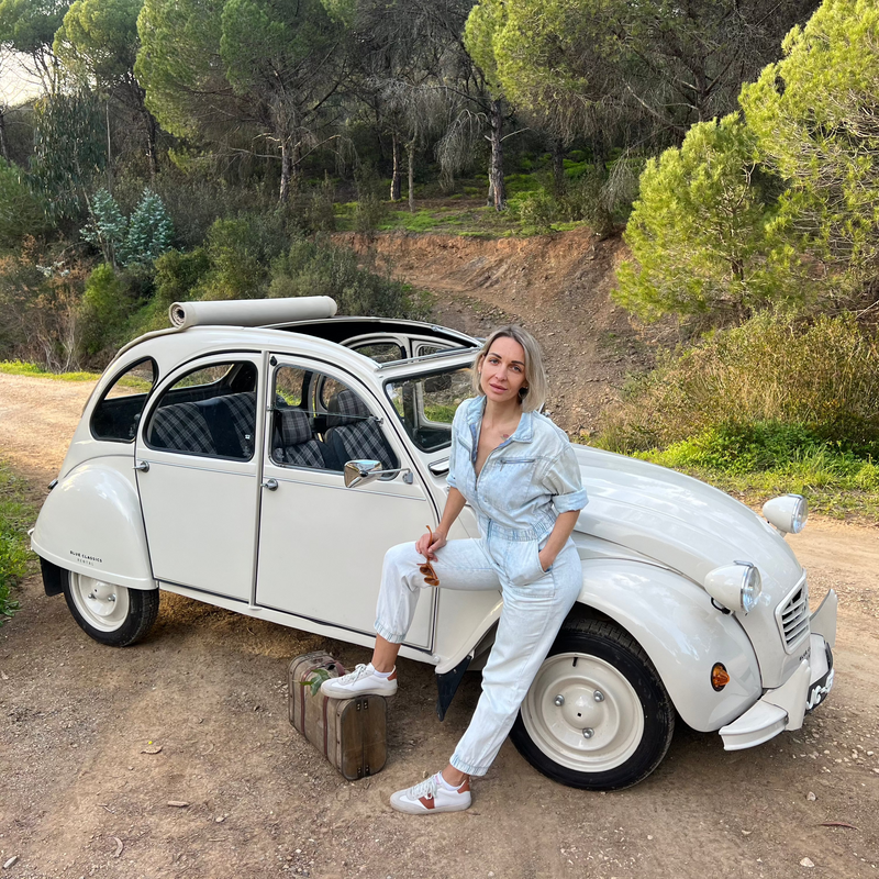 Rent a citroen 2cv in Algarve Portugal