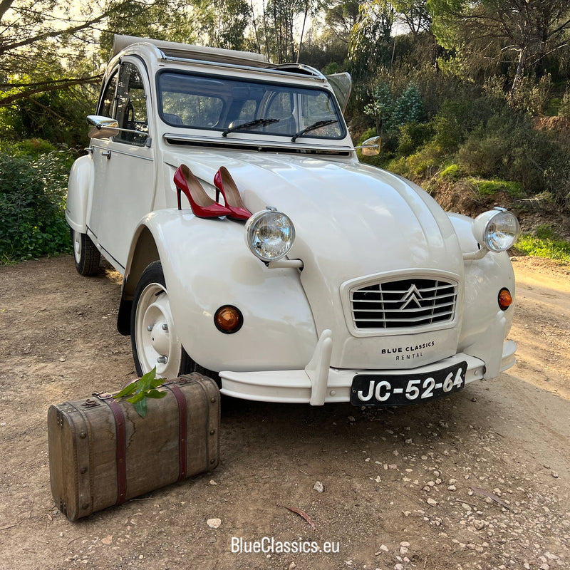 Rent a citroen 2cv in Algarve Portugal