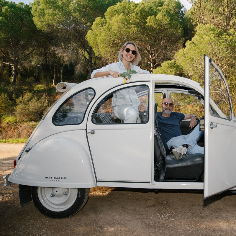 Rent a citroen 2cv in Algarve Portugal