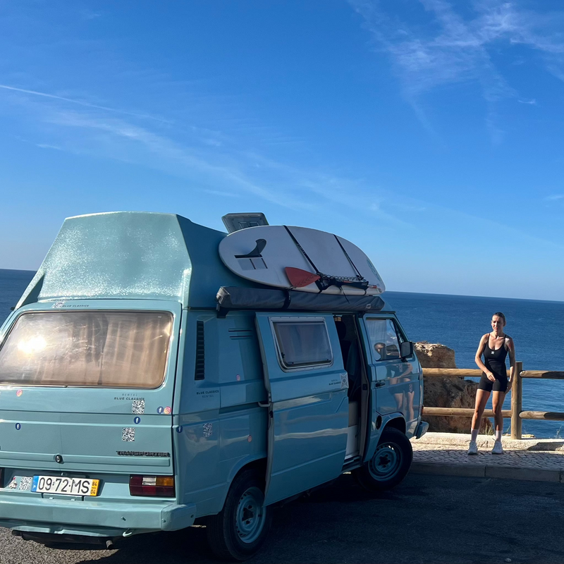 Rent a Campervan Classic Combi Volkswagen T3  Faro - Algarve - Portugal