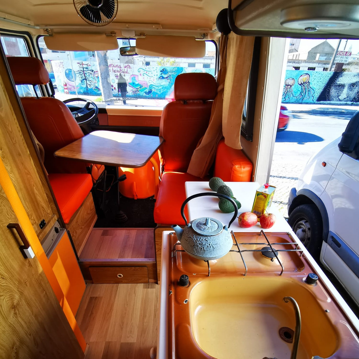 Rent a Camper Van a Classic Combi Peugeot J9 in Algarve, Portimao