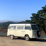 Coming soon to Rent a  Classic Combi VW T2 from Faro for Your van and surf trip in Algarve coast Portugal