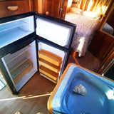 Rent a Blue Classics' s Campervan for your Road trip in Portimao - Algarve - Portugal for a Van life experience with a Mercedes AUTOSTAR CAMPERVAN