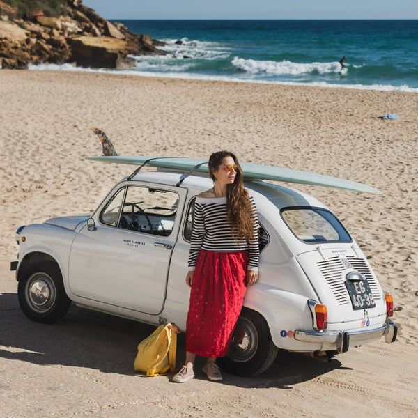 Alugue um carro clássico Fiat 600 